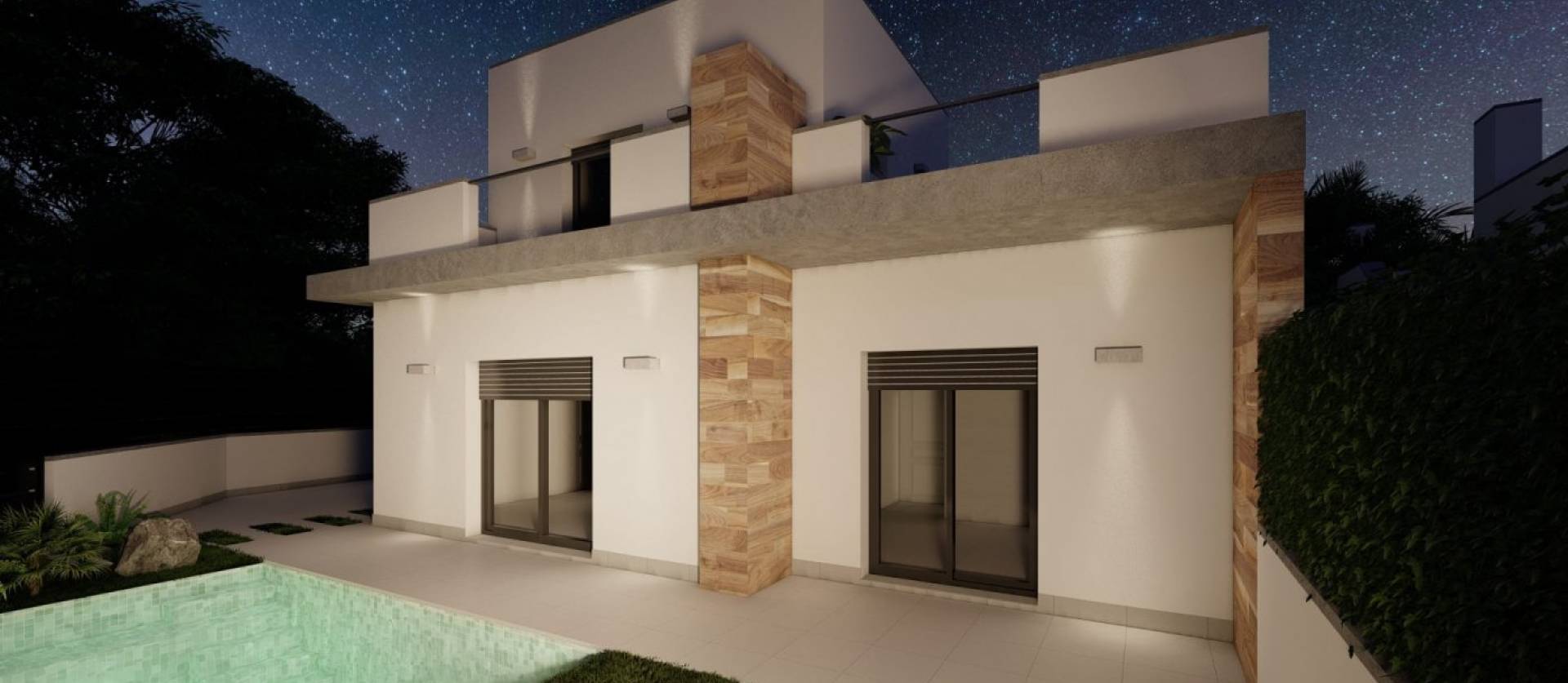 Nieuwbouw projecten - Villa - Torre Pacheco - Roldán