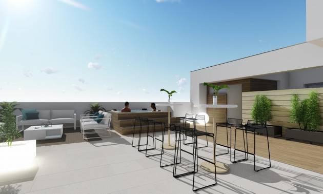 Nieuwbouw projecten - Penthouse - Torrevieja - Playa del Cura