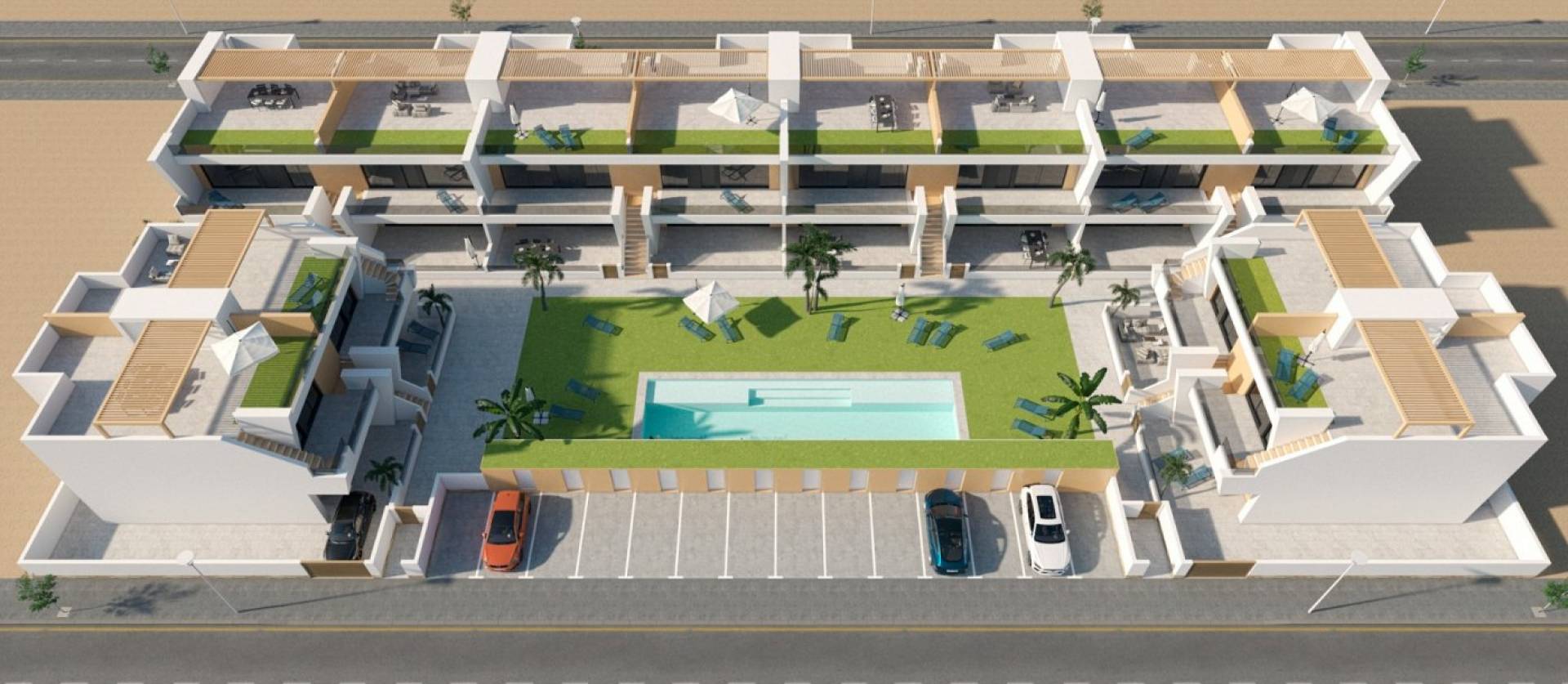 Nieuwbouw projecten - Bungalow - San Pedro del Pinatar - San Pedro de Pinatar