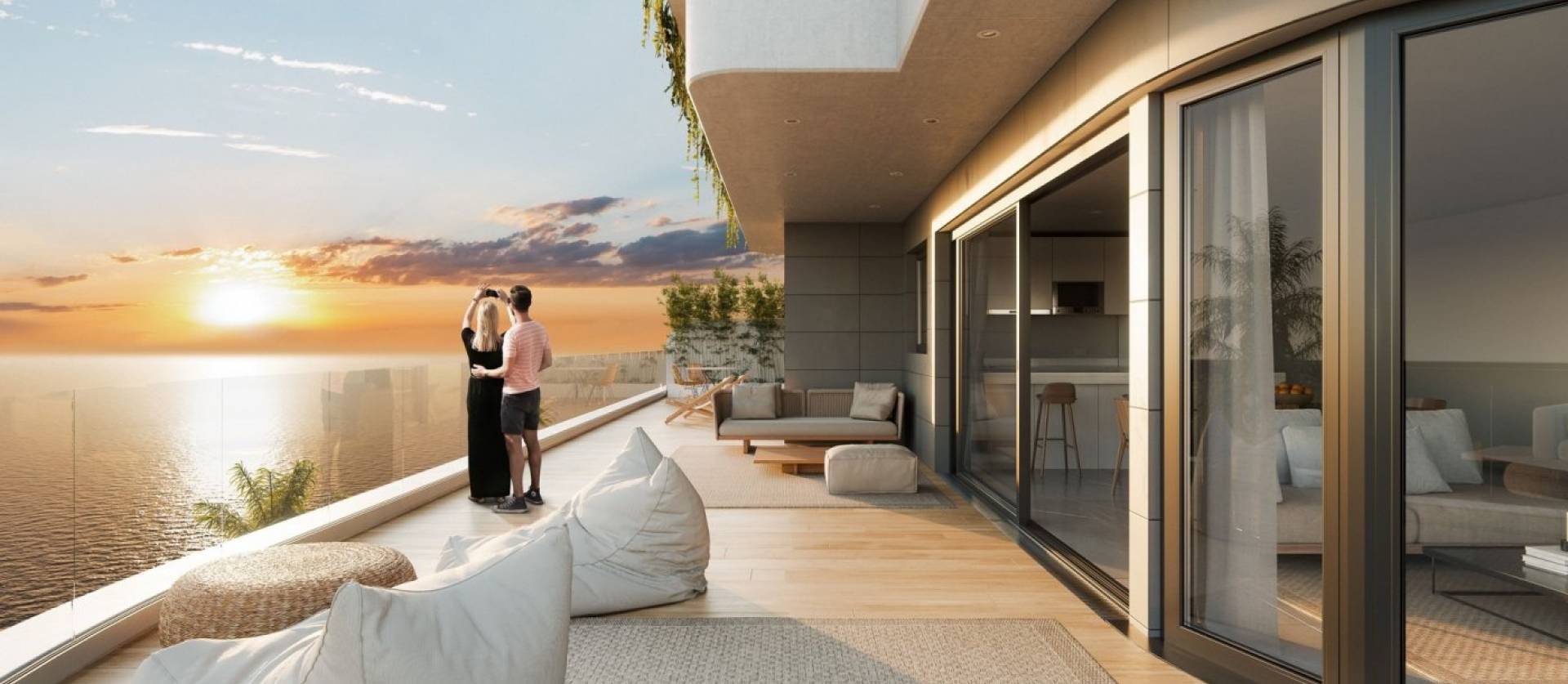 Nieuwbouw projecten - Penthouse - Aguilas - Isla Del Fraile