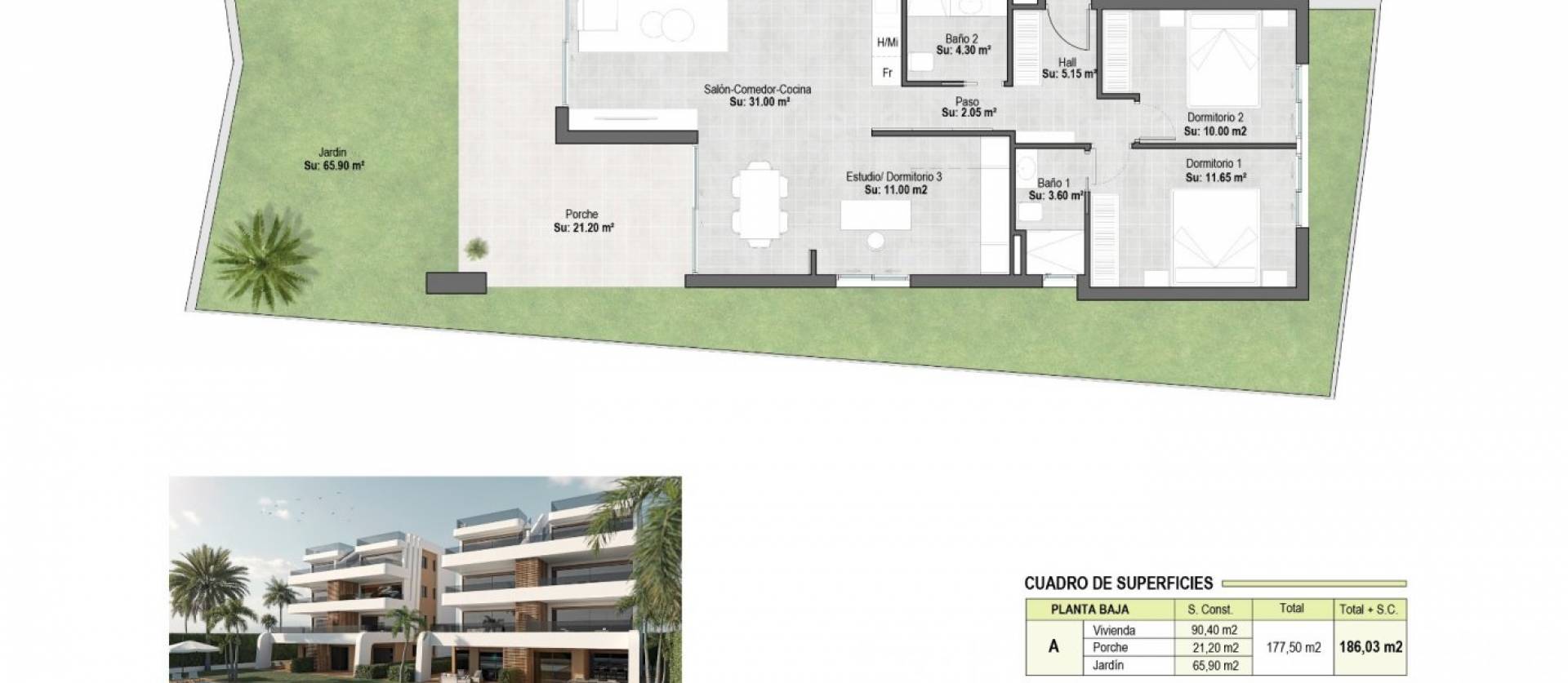 New Build - Apartment - Alhama de Murcia - Condado De Alhama Resort