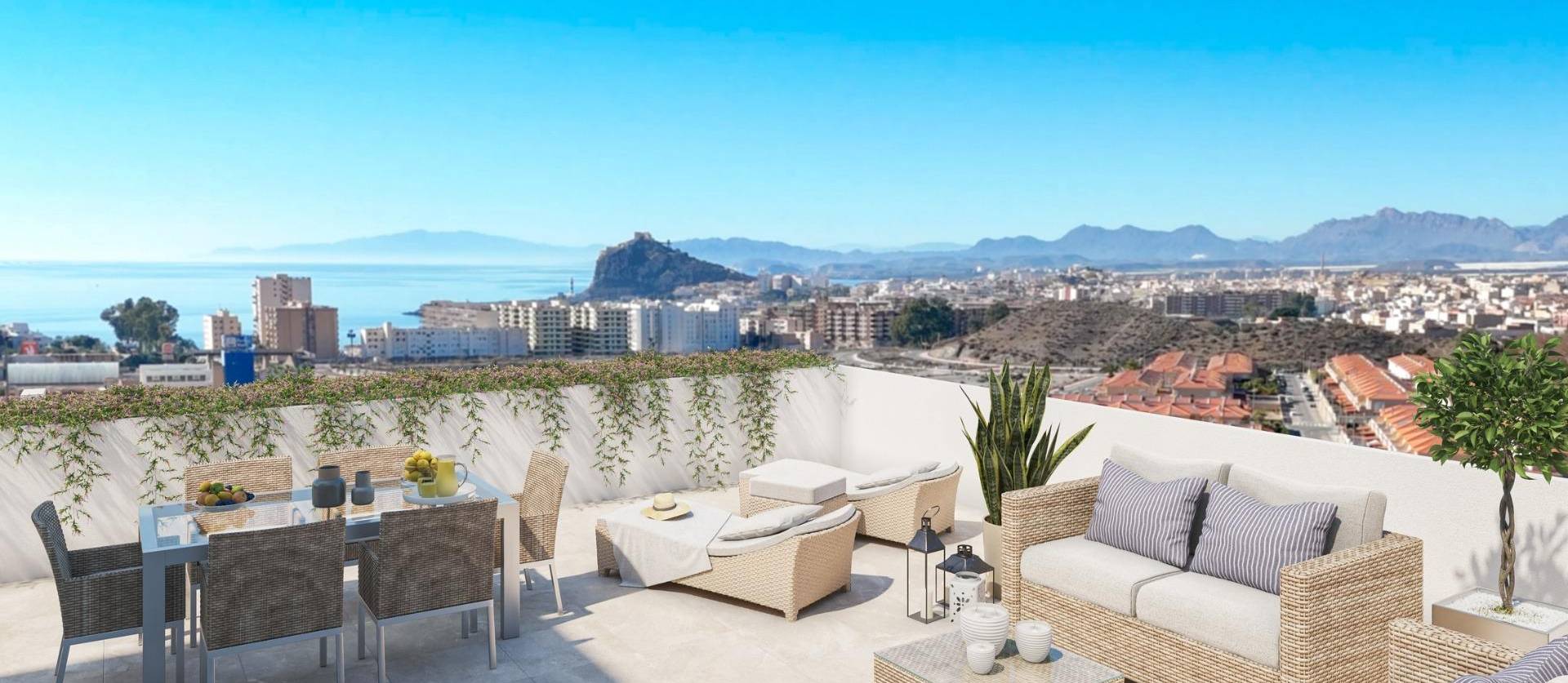 Nieuwbouw projecten - Penthouse - Aguilas - El Hornillo