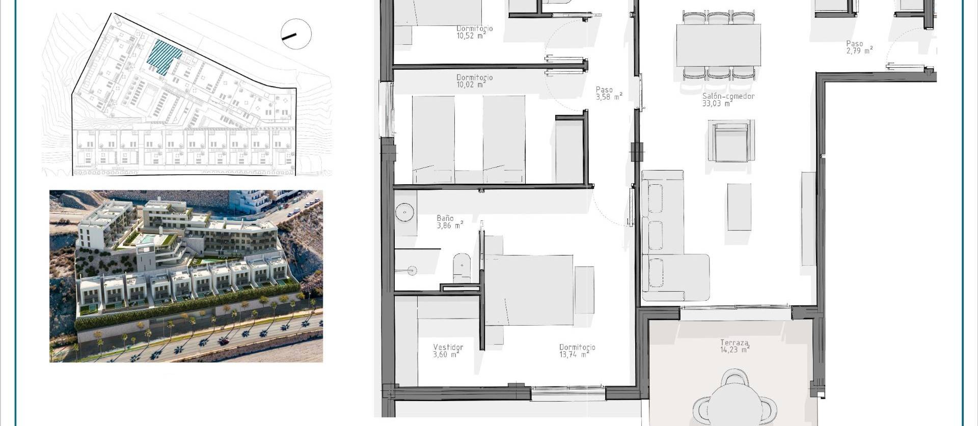 Nueva construcción  - Apartment - Aguilas - El Hornillo