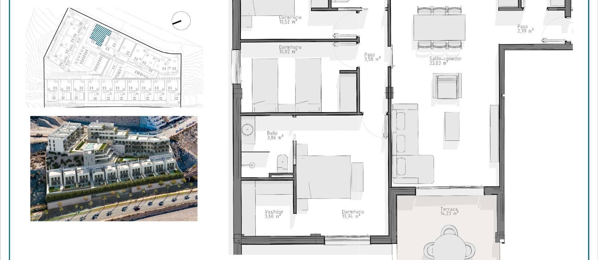 Nieuwbouw projecten - Appartment - Aguilas - El Hornillo