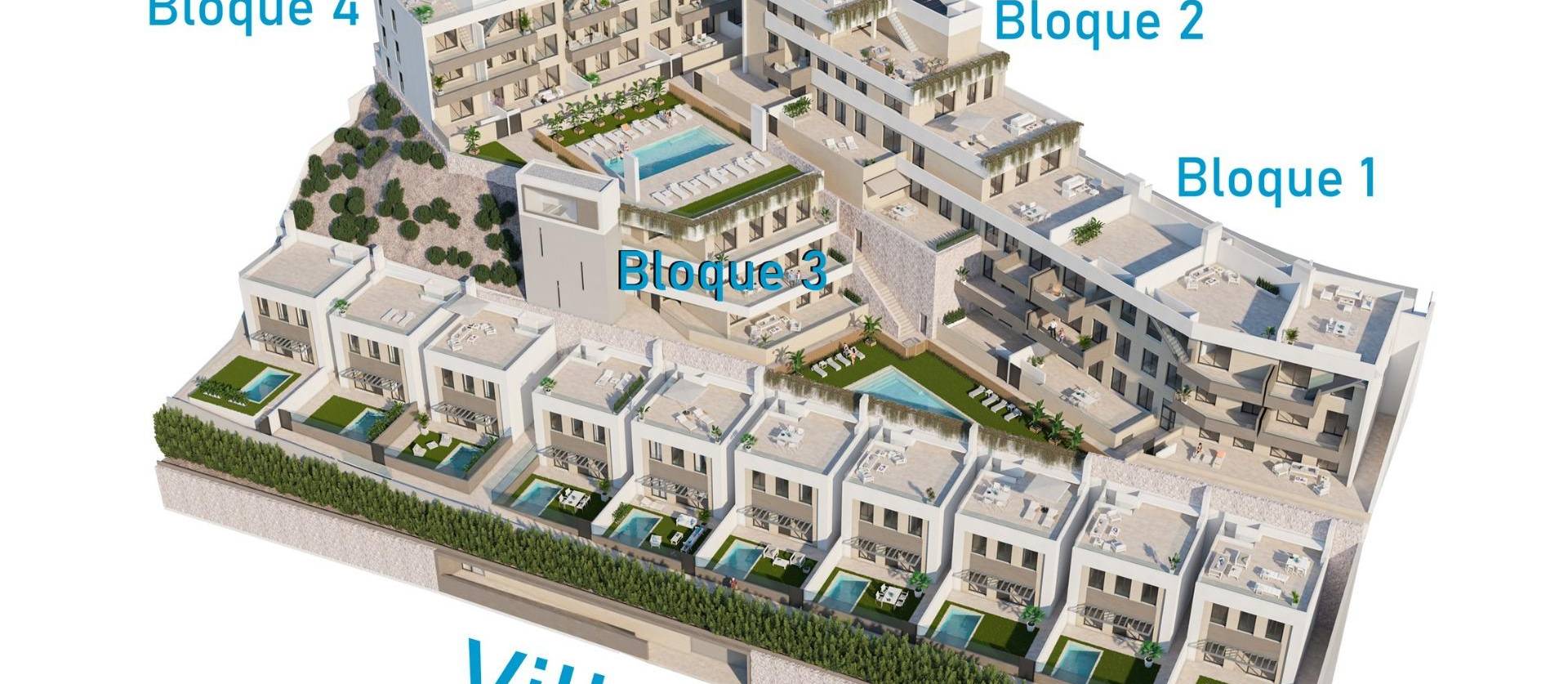 Nieuwbouw projecten - Appartment - Aguilas - El Hornillo