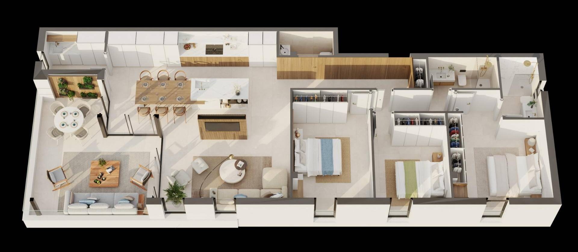 Nieuwbouw projecten - Penthouse - Aguilas - Puerto Deportivo Juan Montiel