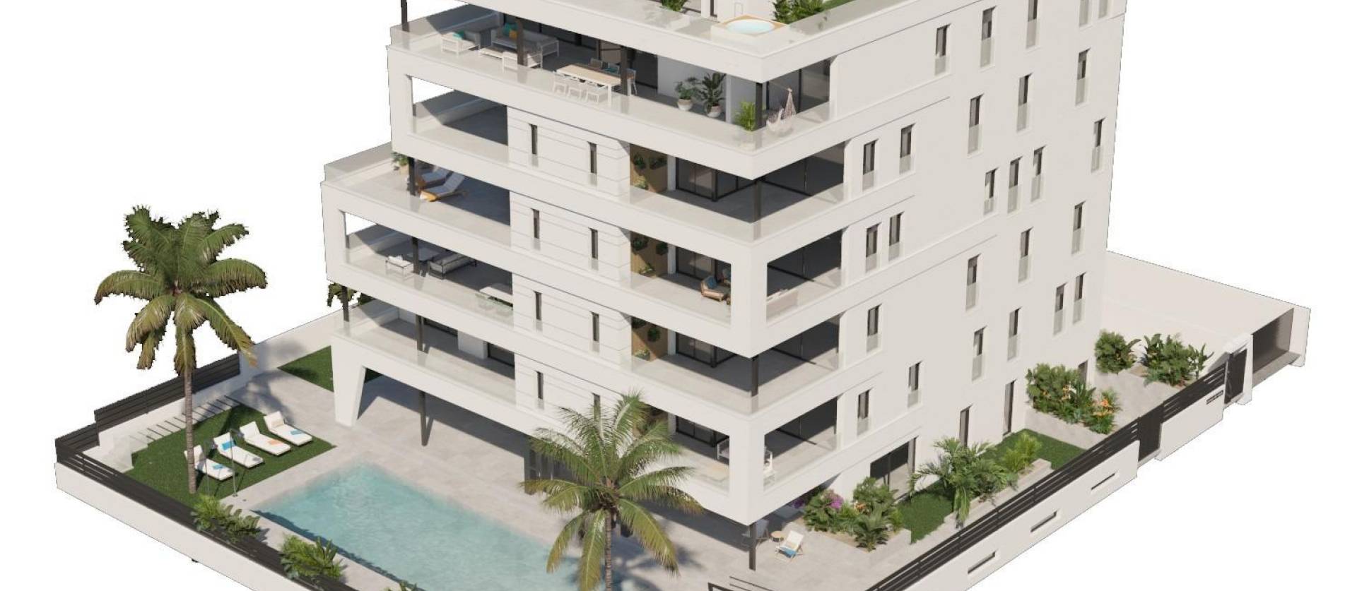 Nouvelle construction - Apartment - Aguilas - Puerto Deportivo Juan Montiel