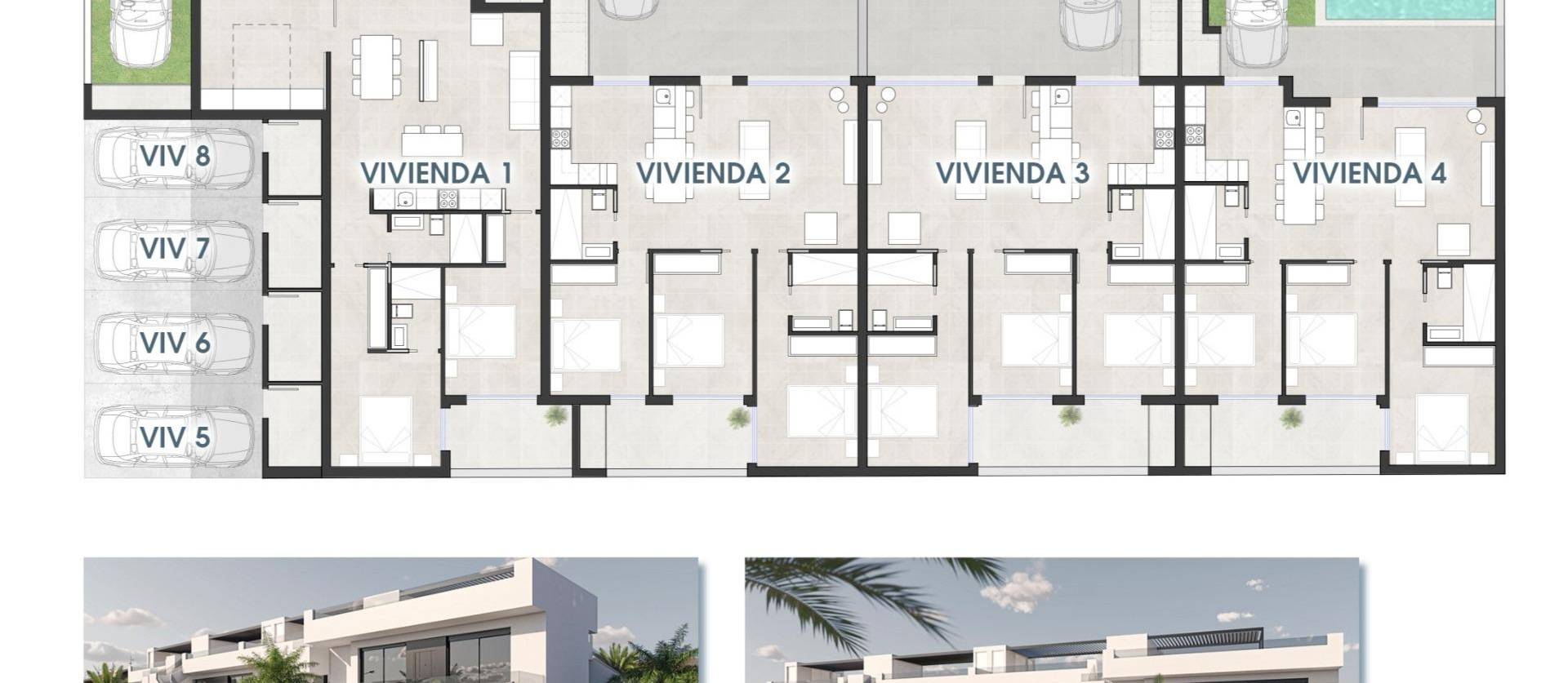 Nouvelle construction - Bungalow - San Pedro del Pinatar - Las Esperanzas