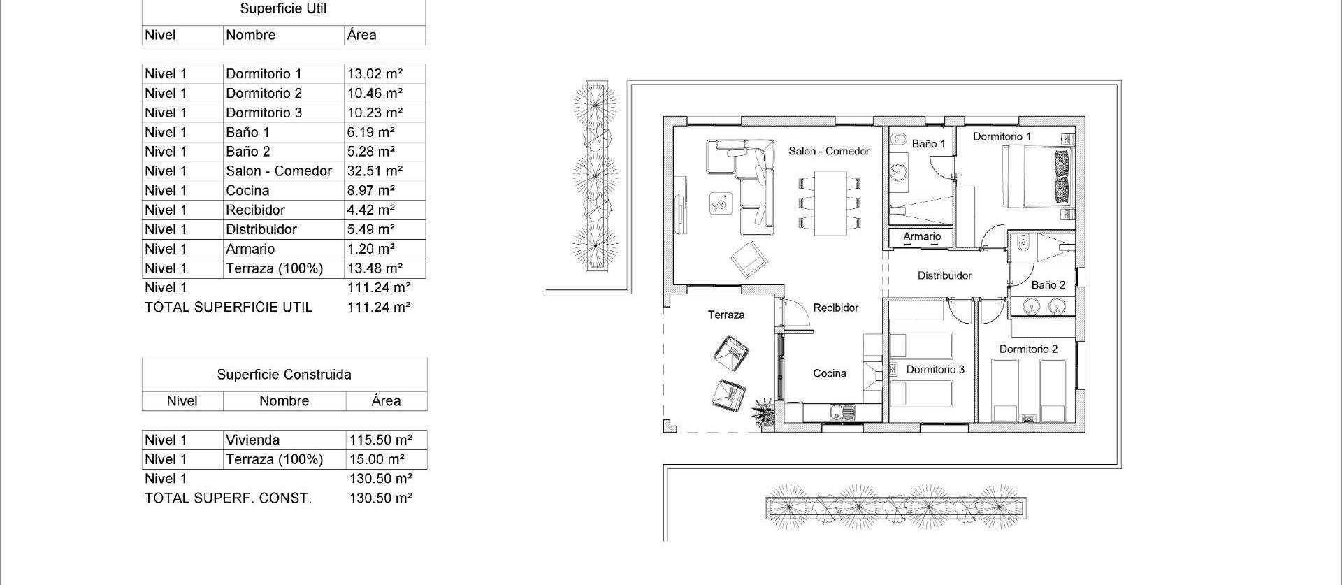 Nieuwbouw projecten - Villa - Pinoso - Lel