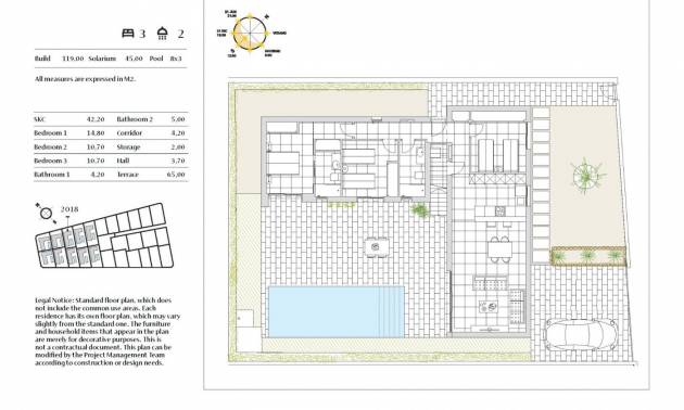 Nueva construcción  - Villa - Algorfa - La Finca Golf