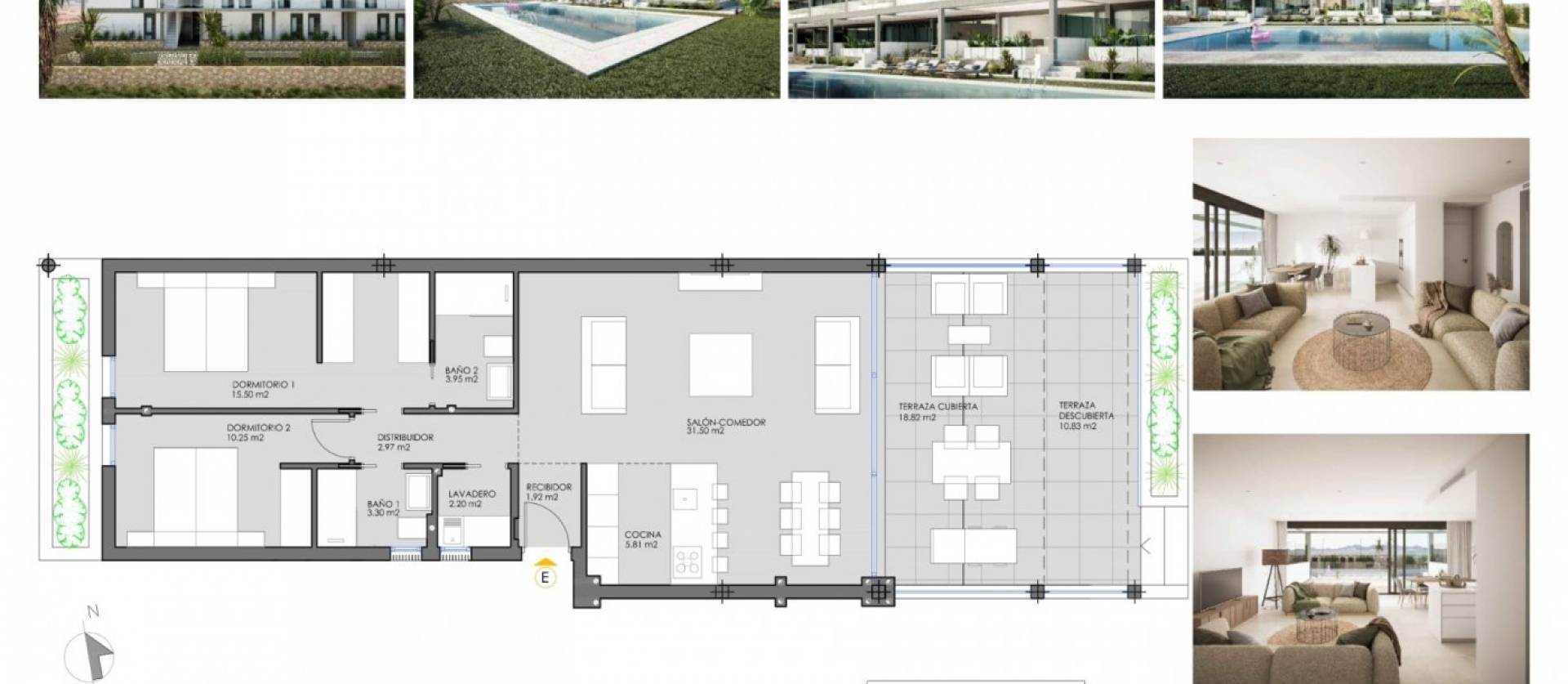 New Build - Apartment - Cartagena - Mar De Cristal