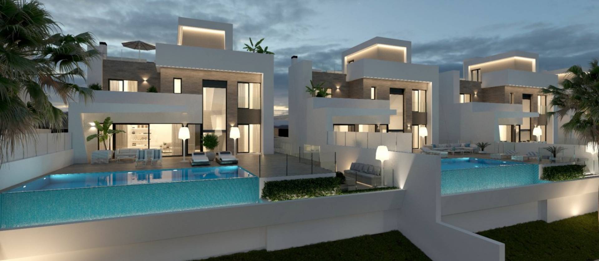 Nueva construcción  - Villa - Finestrat - Campana Garden