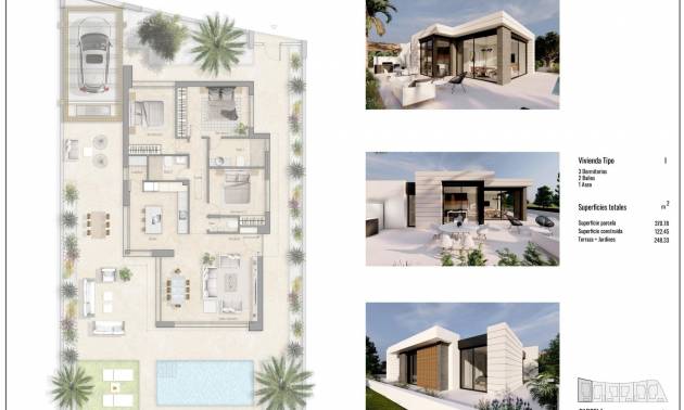 Nieuwbouw projecten - Villa - Pilar de la Horadada - Lo Romero Golf