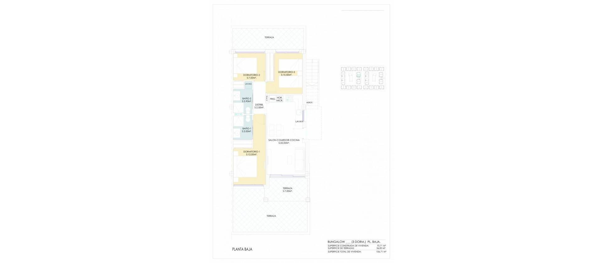 Nieuwbouw projecten - Bungalow - Torrevieja - Los balcones