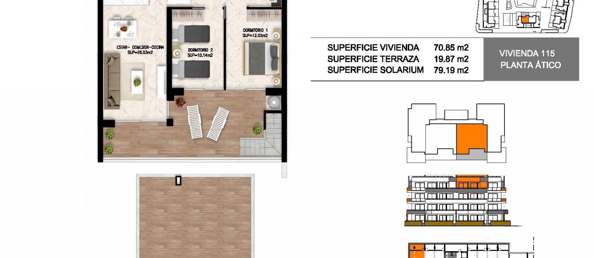 Nieuwbouw projecten - Penthouse - Orihuela Costa - Los Altos