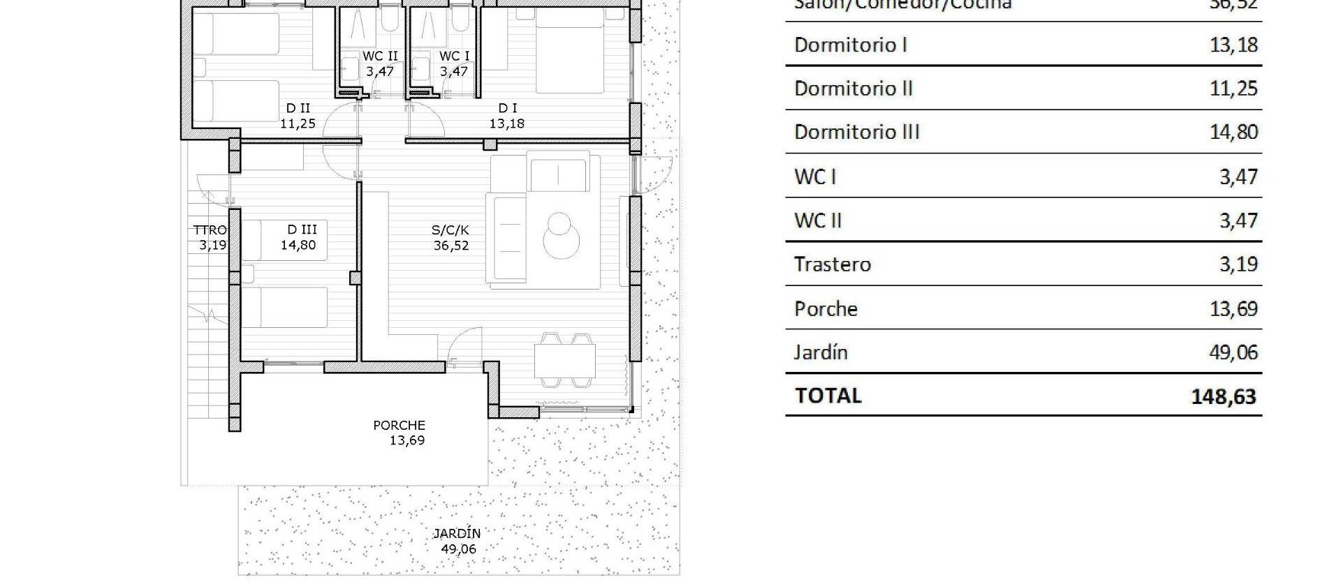 Nouvelle construction - Bungalow - San Miguel de Salinas - Pueblo