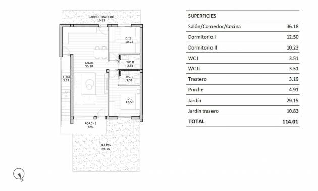 Nouvelle construction - Bungalow - San Miguel de Salinas - Pueblo