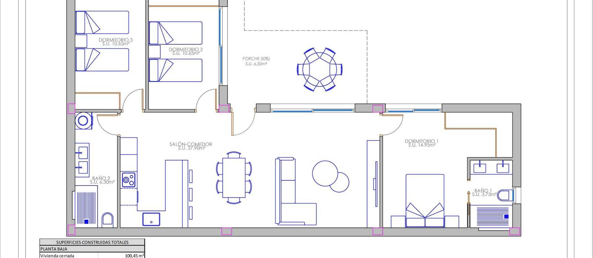 Nieuwbouw projecten - Villa - Los Montesinos - La Herrada