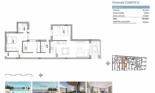 Nieuwbouw projecten - Penthouse - Guardamar del Segura - Pueblo