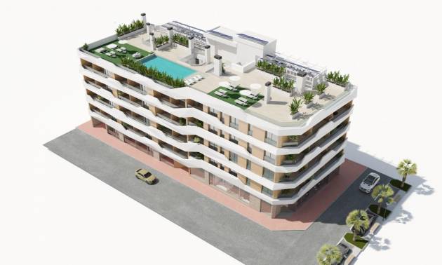 Nieuwbouw projecten - Appartment - Guardamar del Segura - Pueblo