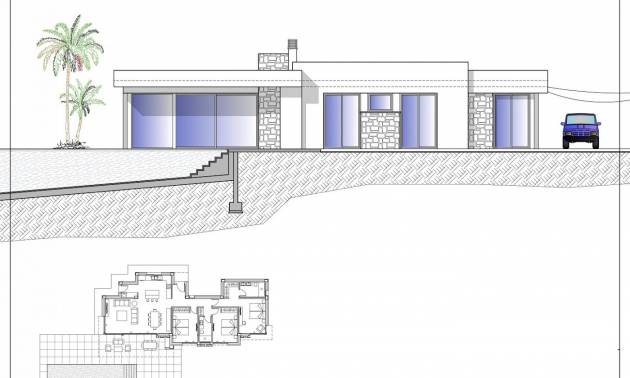 Nieuwbouw projecten - Villa - Calpe - Pla Roig