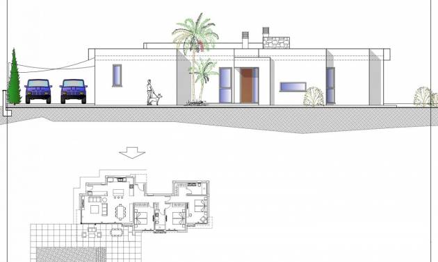 Nieuwbouw projecten - Villa - Calpe - Pla Roig