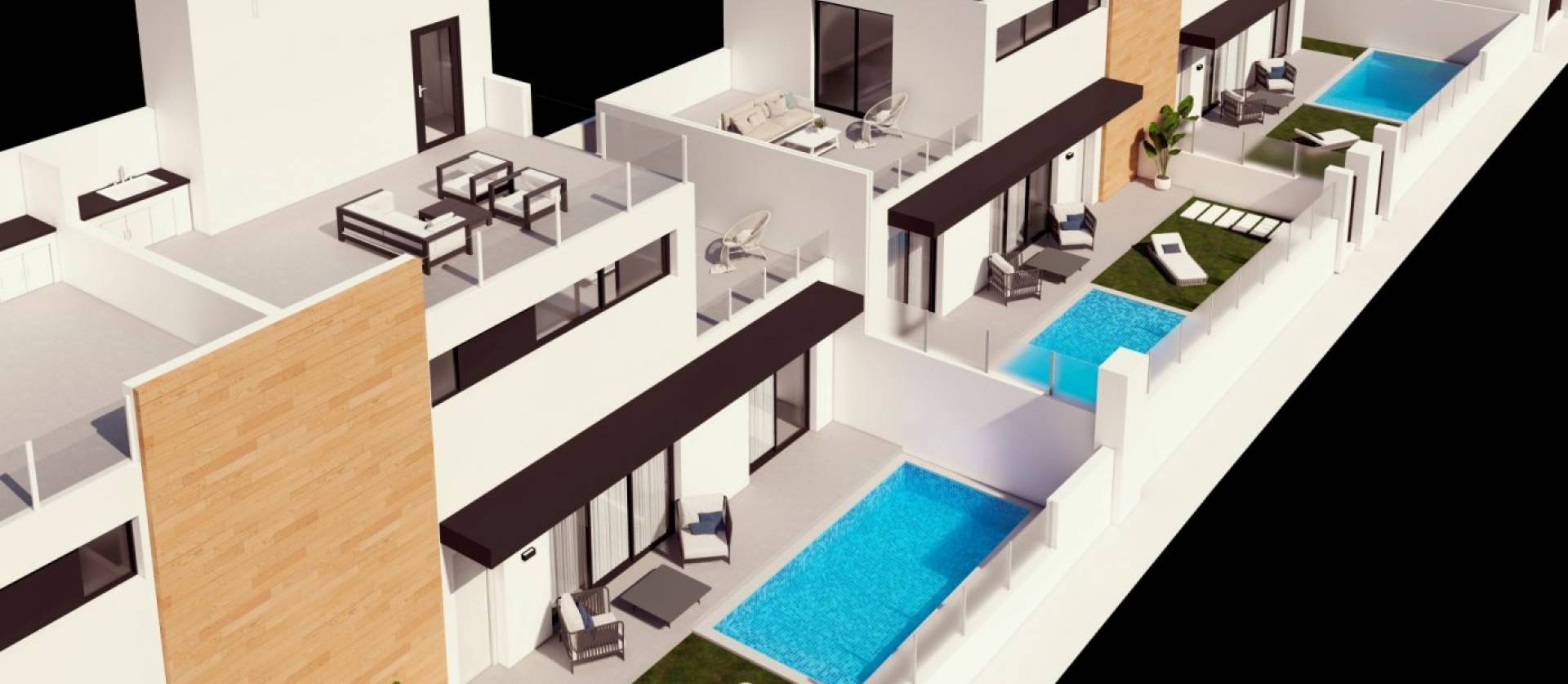 Nouvelle construction - Villa - Orihuela Costa - Las Filipinas