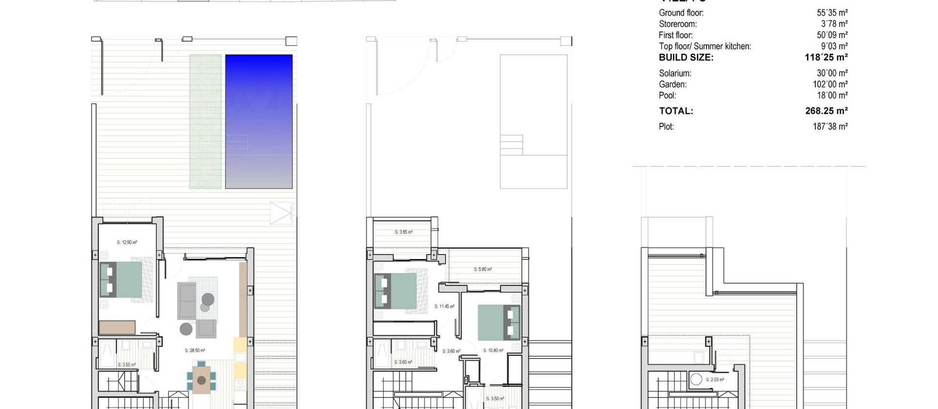 Nieuwbouw projecten - Villa - Los Alczares - Los Narejos