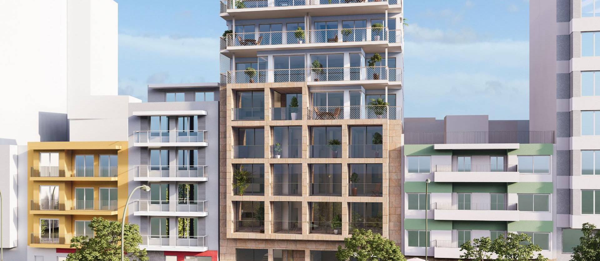 Nieuwbouw projecten - Appartment - Villajoyosa - Pueblo