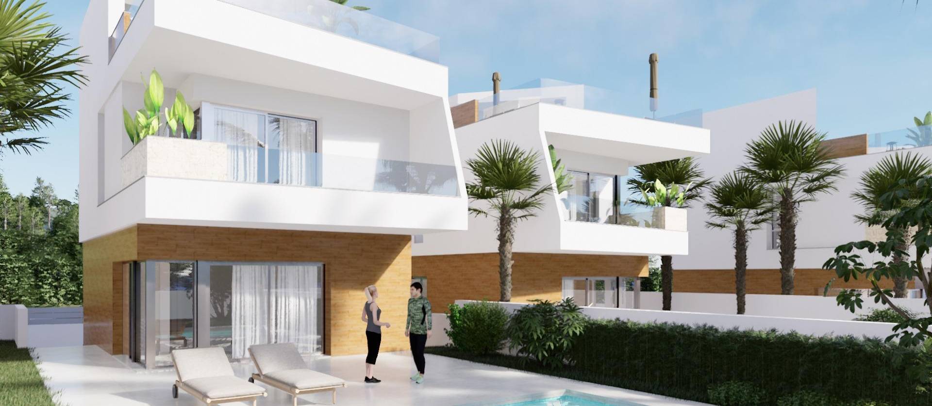 Nieuwbouw projecten - Villa - Pilar de la Horadada - Lo Romero Golf