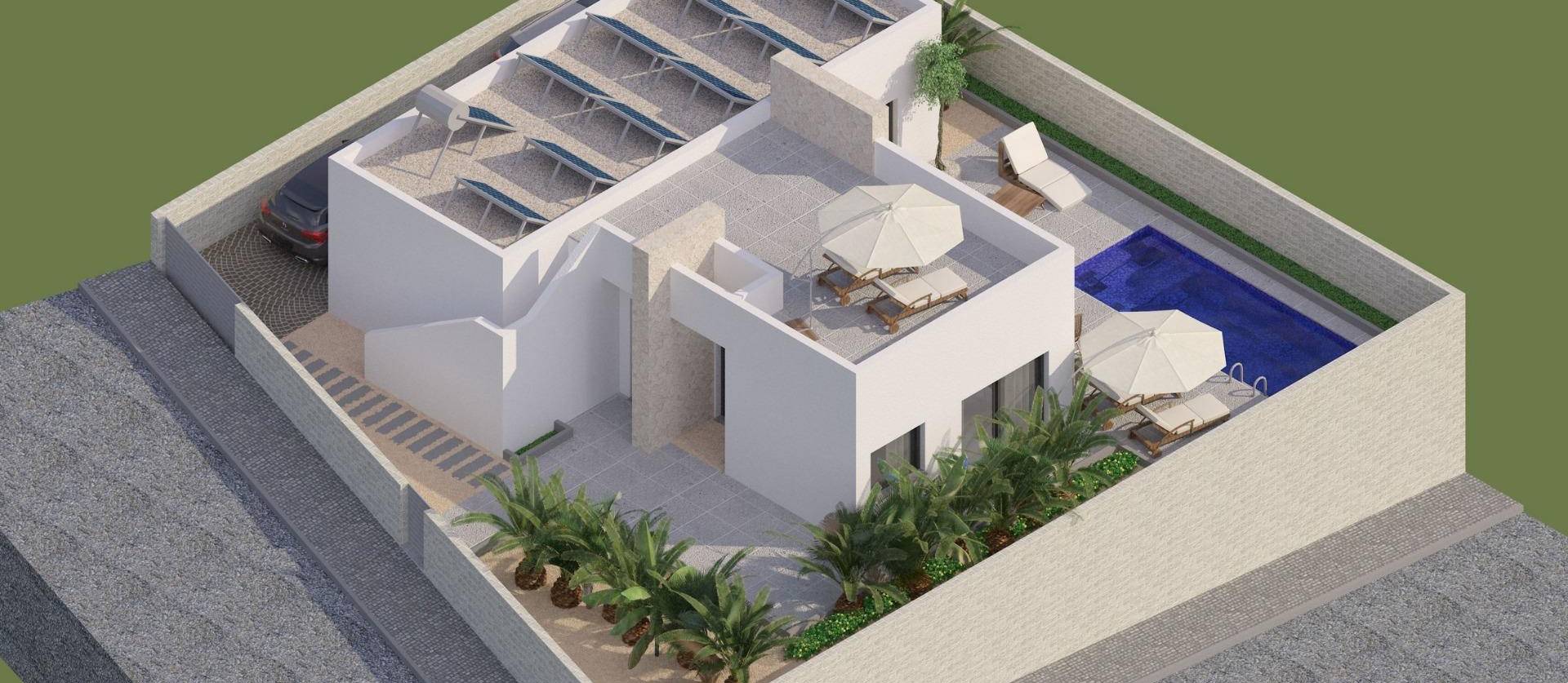 Nieuwbouw projecten - Villa - Benijofar - Pueblo