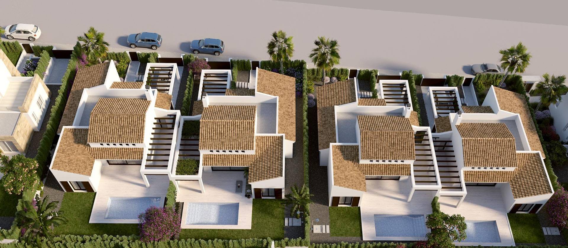 Nieuwbouw projecten - Villa - Algorfa - Castillo De Montemar