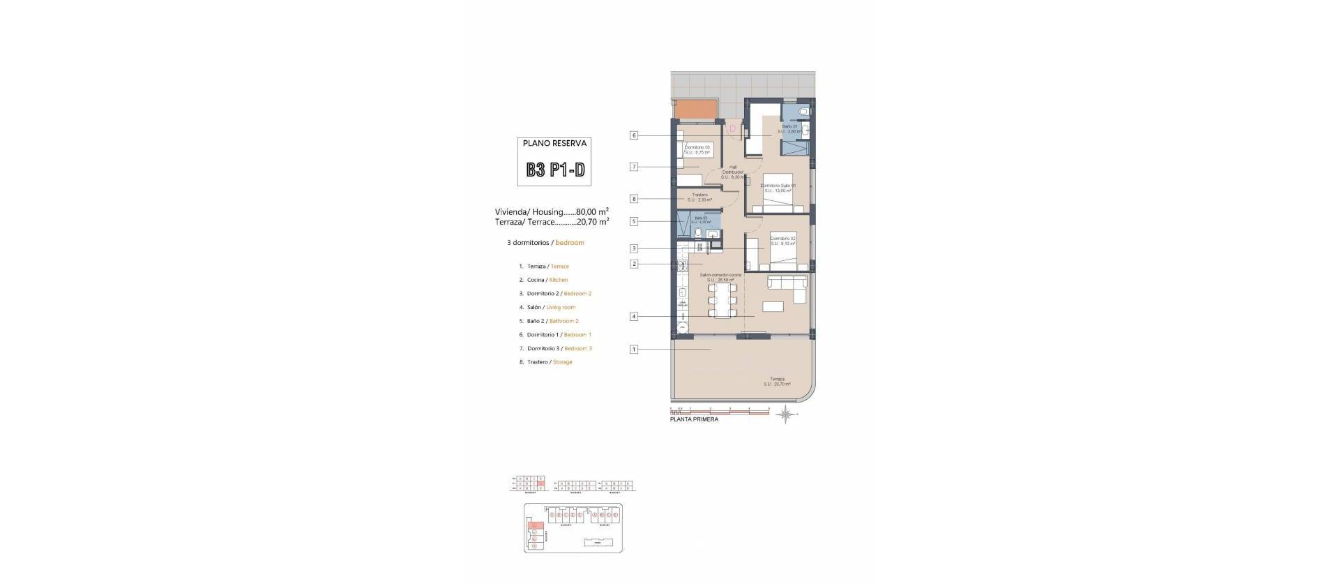 Nieuwbouw projecten - Appartment - Los Alczares - Serena Golf