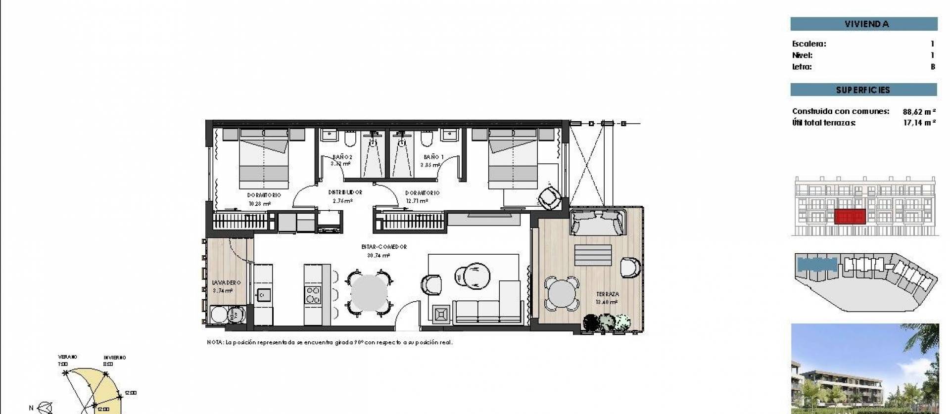 Nieuwbouw projecten - Appartment - Torre Pacheco - Santa Rosalía