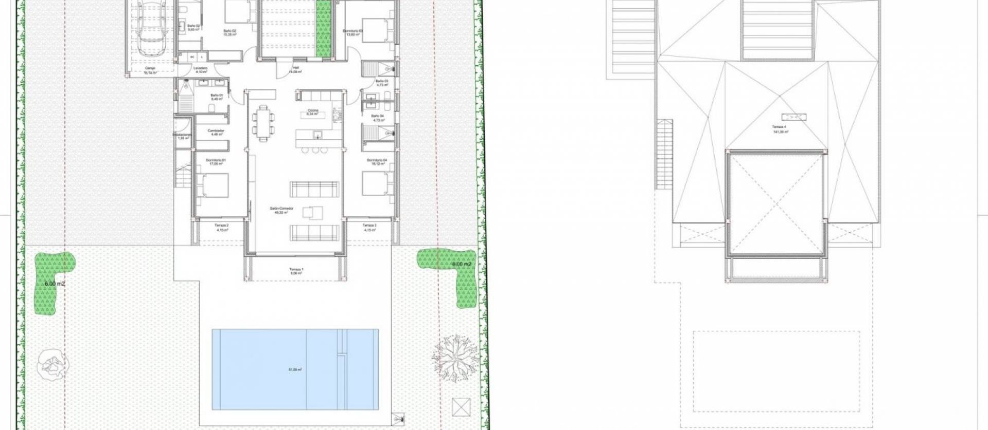 Nieuwbouw projecten - Villa - BAOS Y MENDIGO - Altaona golf and country village