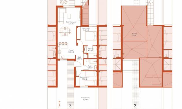 Nieuwbouw projecten - Herenhuis - BAOS Y MENDIGO - Altaona golf and country village