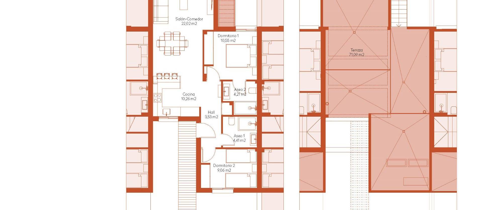 Nieuwbouw projecten - Herenhuis - BAOS Y MENDIGO - Altaona golf and country village