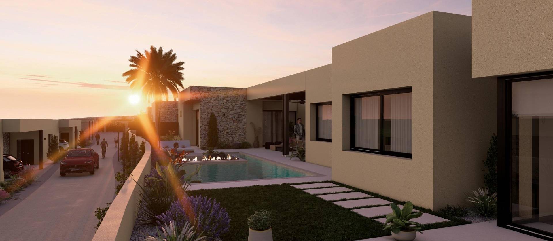 Nouvelle construction - Villa - BAOS Y MENDIGO - Altaona golf and country village