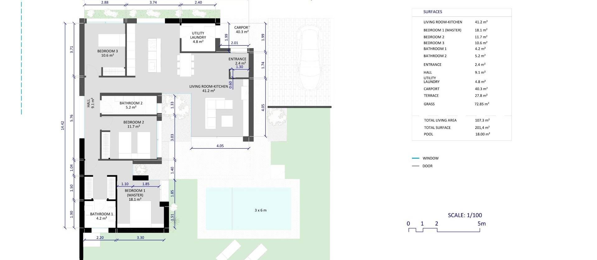 Nouvelle construction - Villa - BAOS Y MENDIGO - Altaona golf and country village