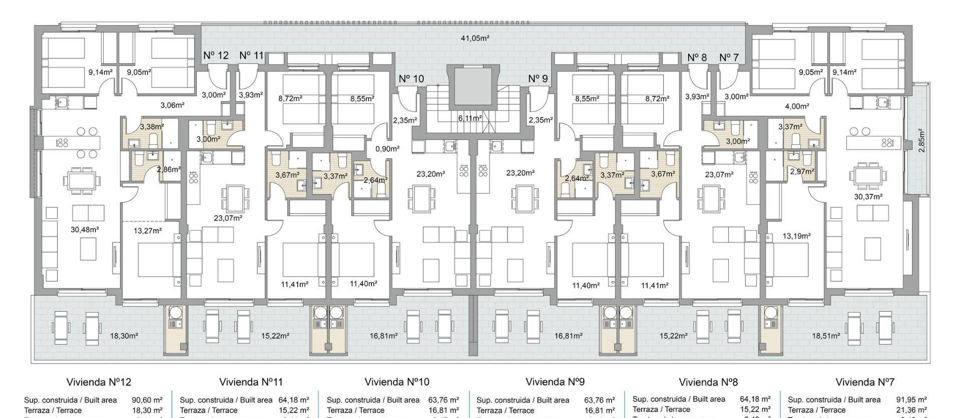 New Build - Apartment - Pilar de la Horadada