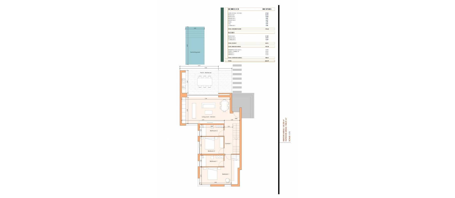 New Build - Villa - BAOS Y MENDIGO - Altaona golf and country village