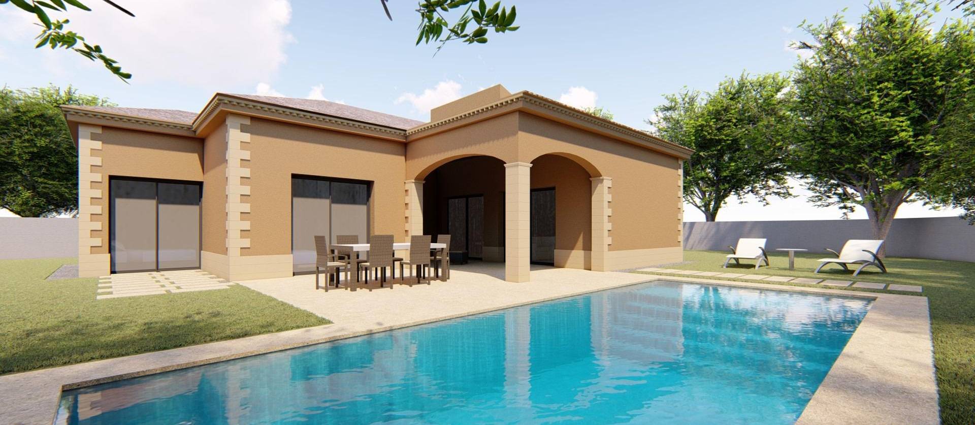 Nouvelle construction - Villa - Pinoso - Campo