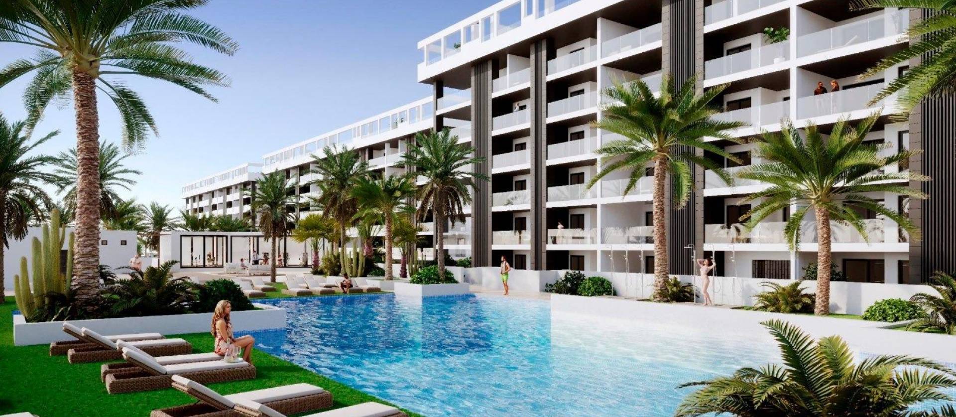 Nieuwbouw projecten - Appartment - Torrevieja - Torreblanca