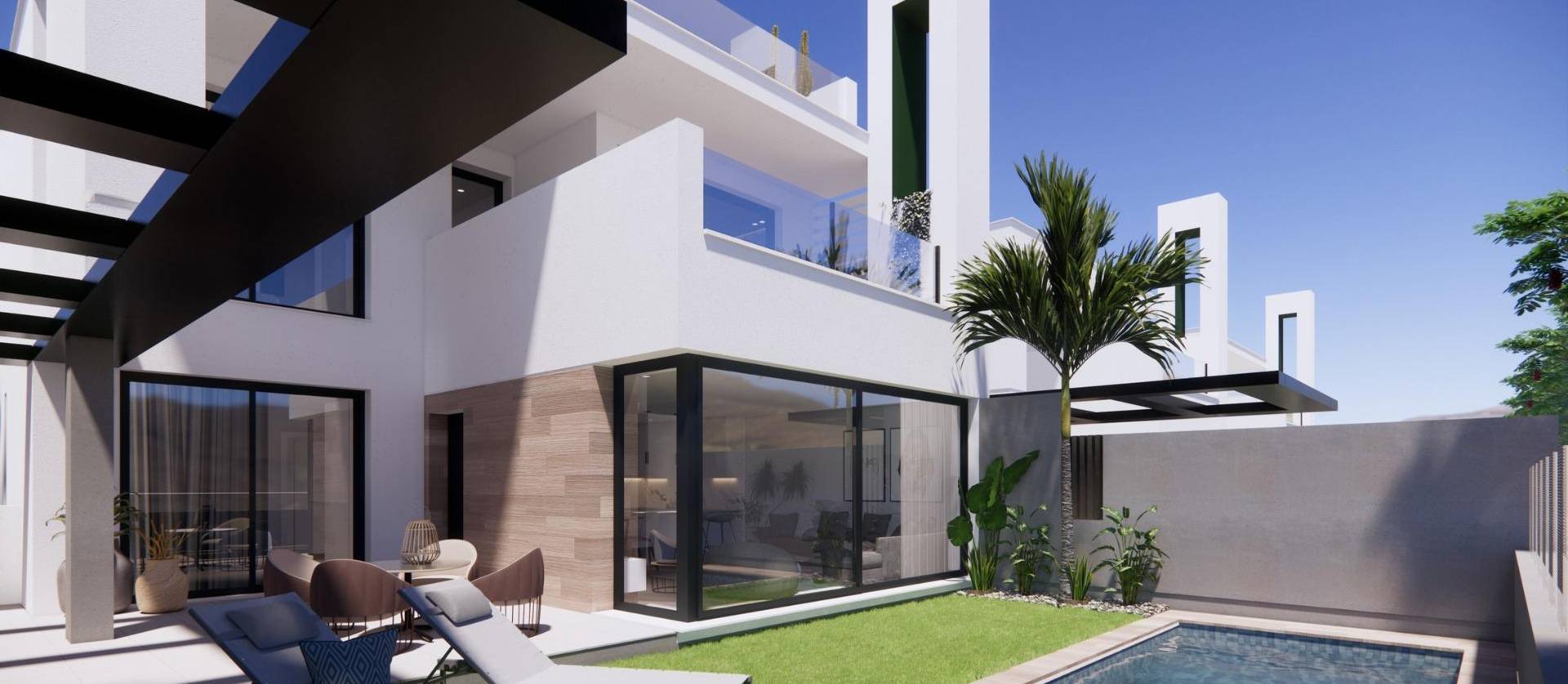 Nieuwbouw projecten - Villa - Torre Pacheco - Santa Rosalía