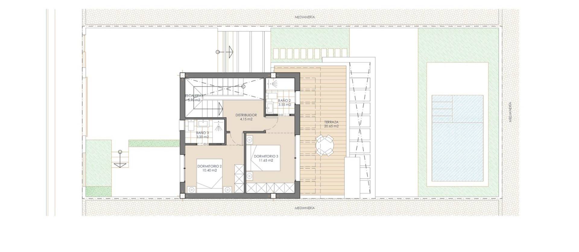 Nieuwbouw projecten - Villa - San Juan de los Terreros - Las Mimosas