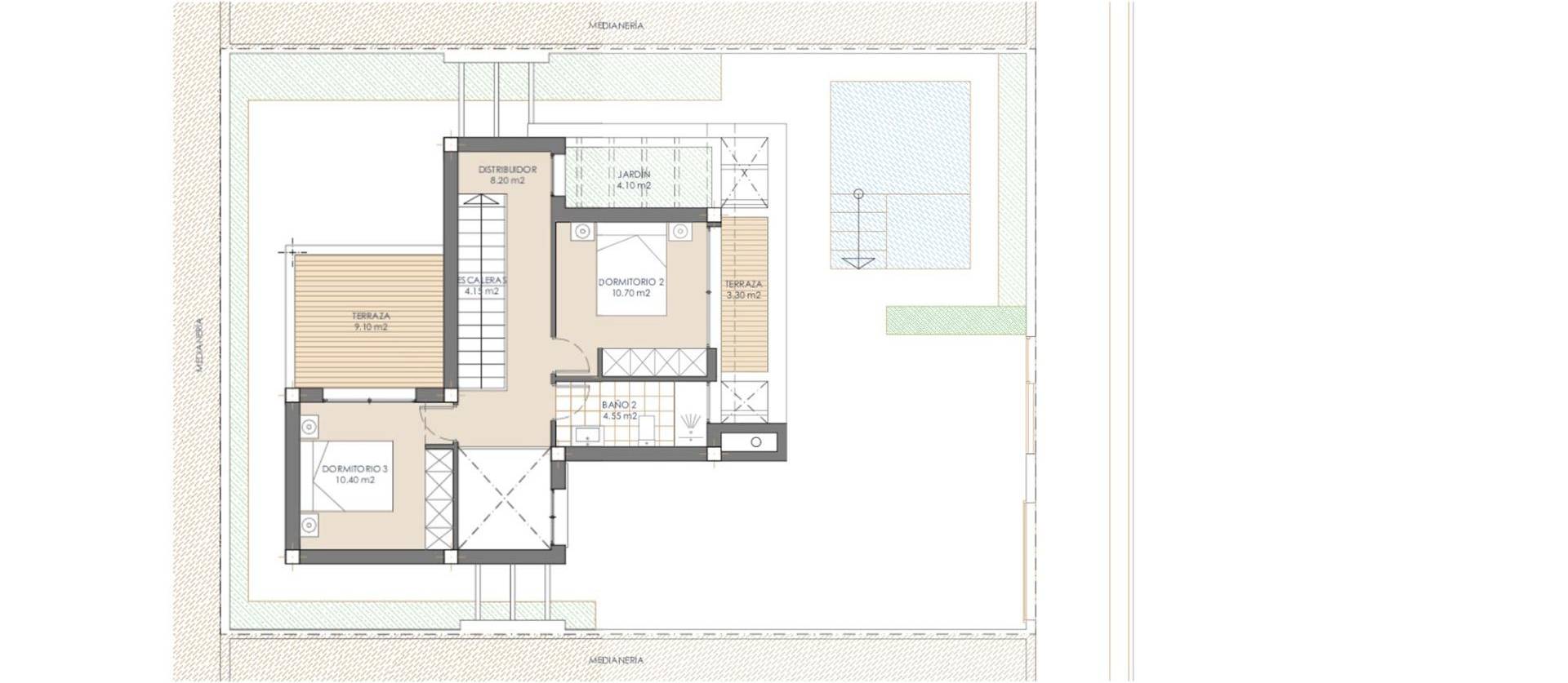 Nueva construcción  - Villa - San Juan de los Terreros - Las Mimosas