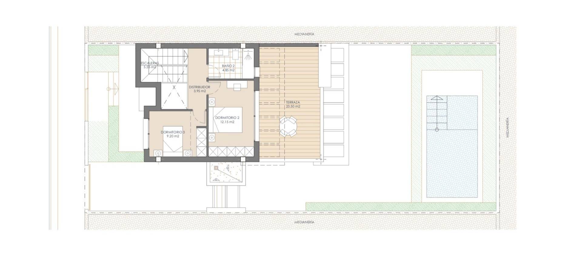 Nieuwbouw projecten - Villa - San Juan de los Terreros - Las Mimosas