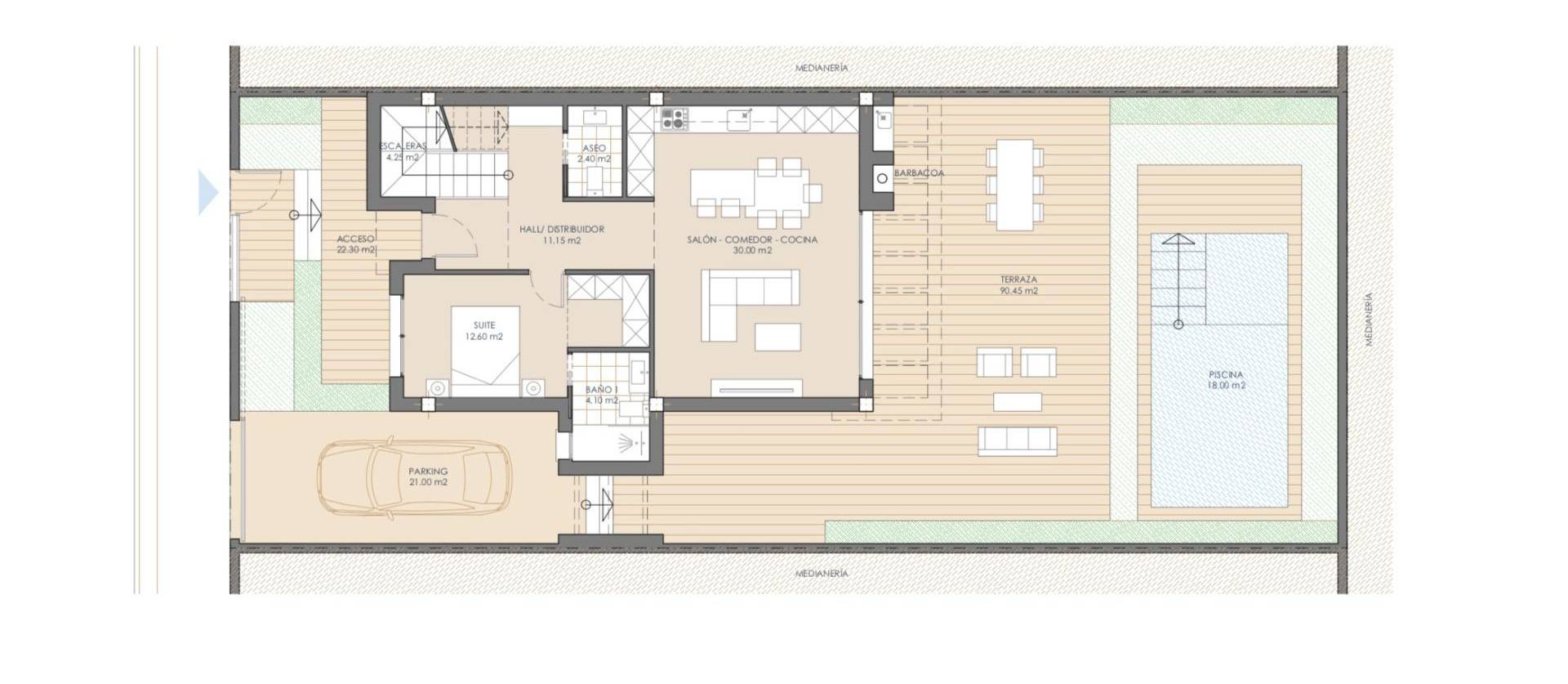 Nueva construcción  - Villa - San Juan de los Terreros - Las Mimosas