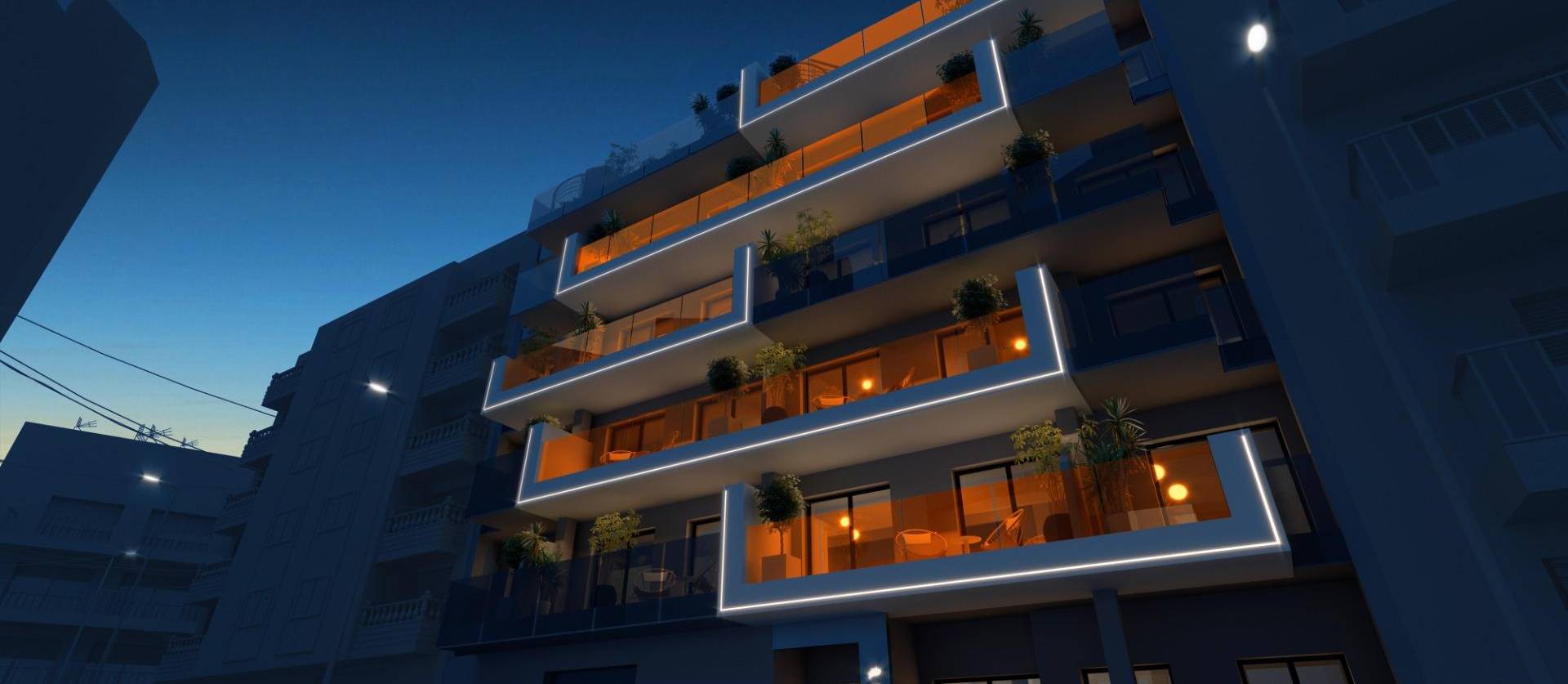 Nieuwbouw projecten - Appartment - Torrevieja - Center