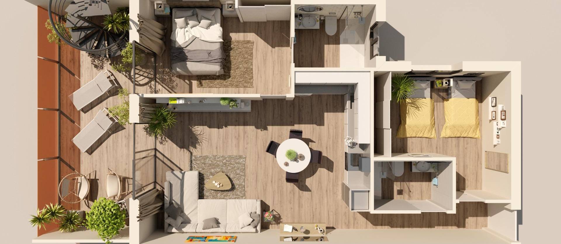 Nouvelle construction - Apartment - Torrevieja - Center